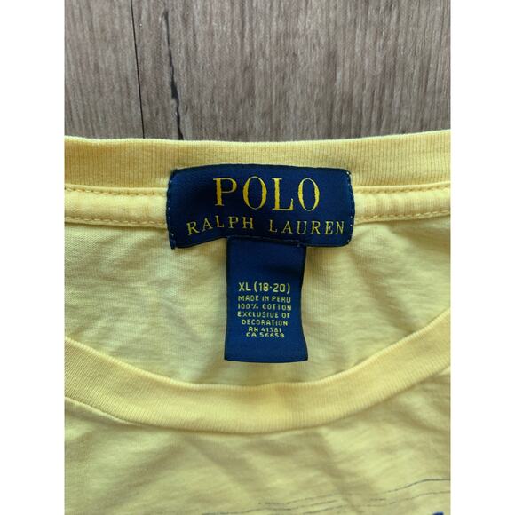 Ralph Lauren Polo T-Shirt Classic Beach Style Men’s XL - Picture 3 of 5